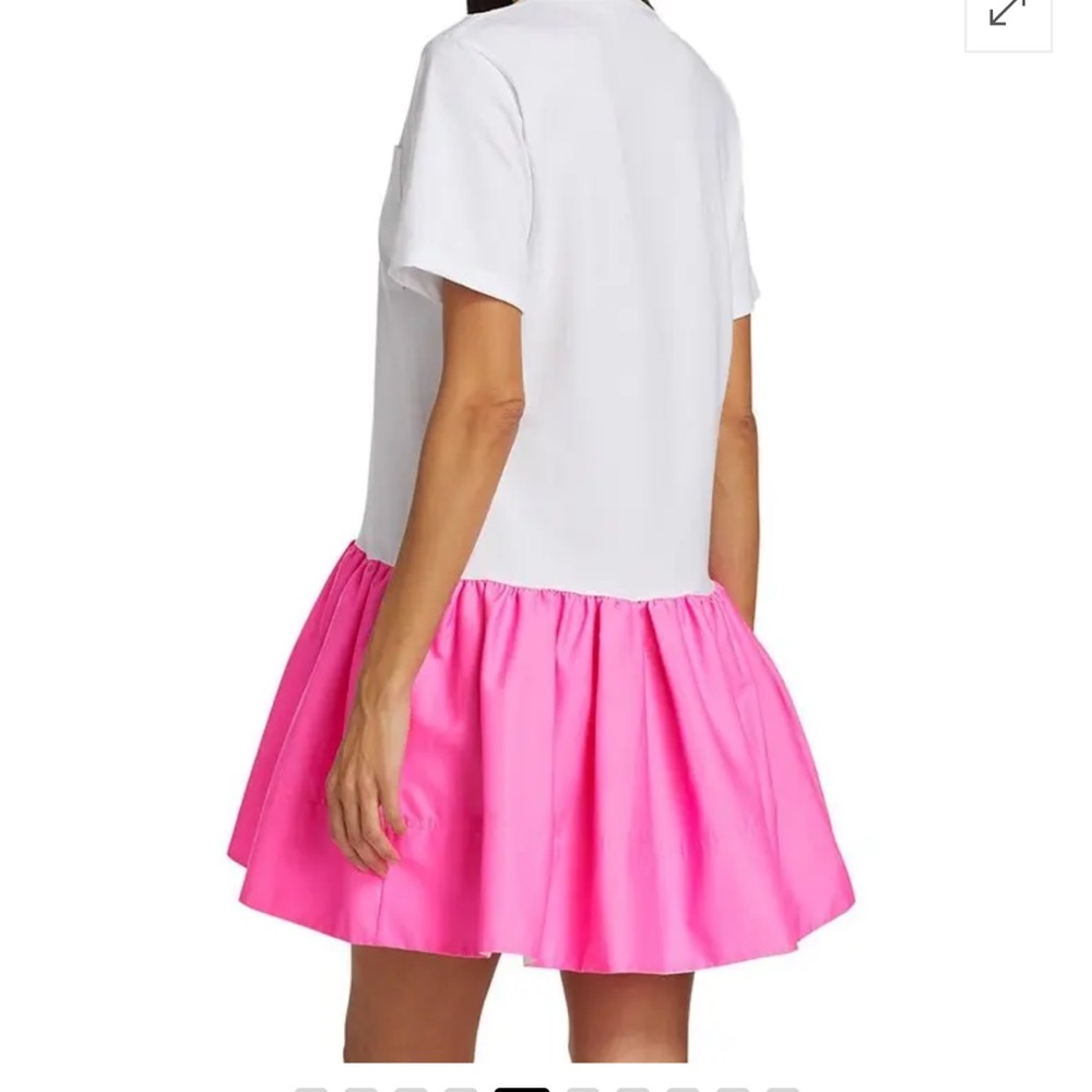 Tanya Taylor Katelyn Flounce Skirt T-shirt Dress NEW WITH TAGS - size L - Picture 4 of 5